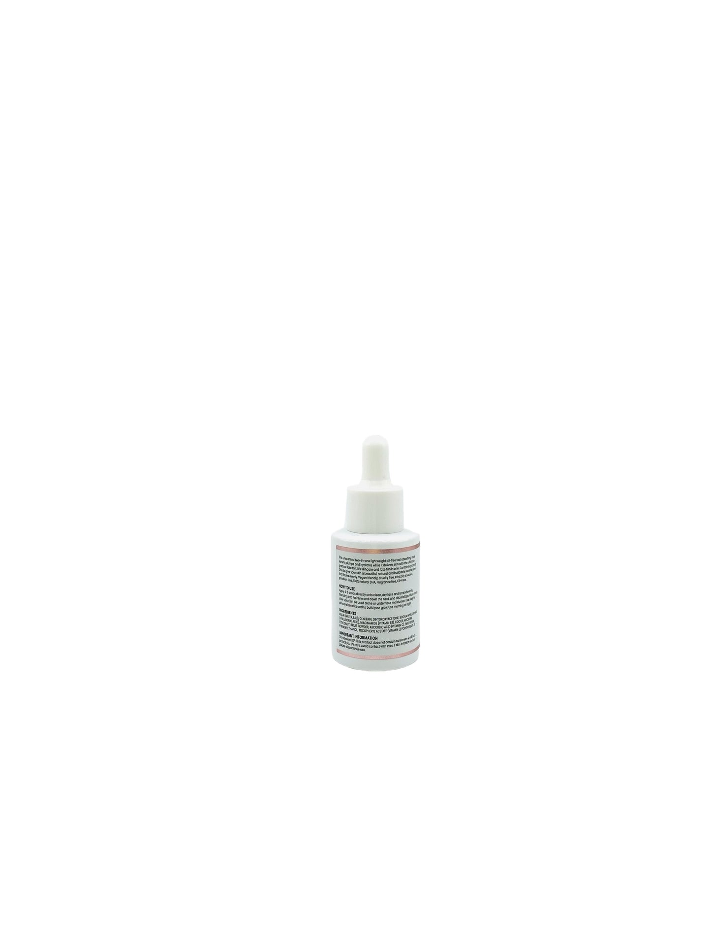 Hyaluronic acid Face Tan Serum